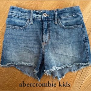 Abercrombie Kids High Rise Shortie Shorts